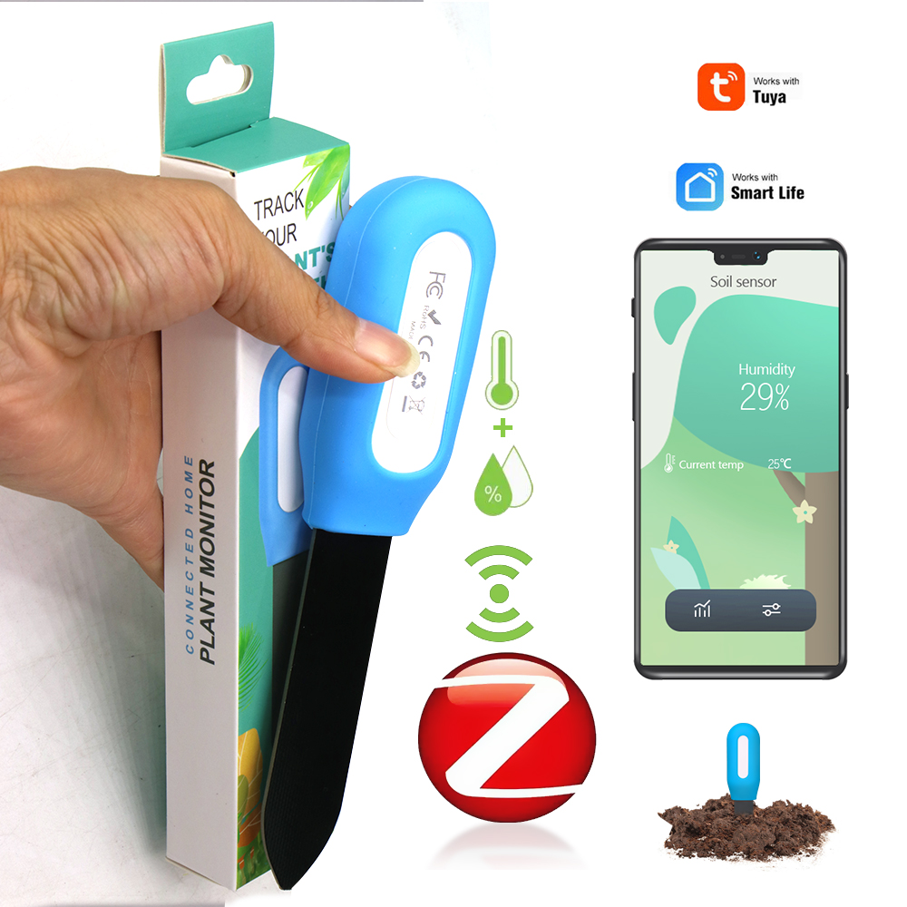 Smart Garden Greenhouse - Sensore intelligente del terreno Zigbee per