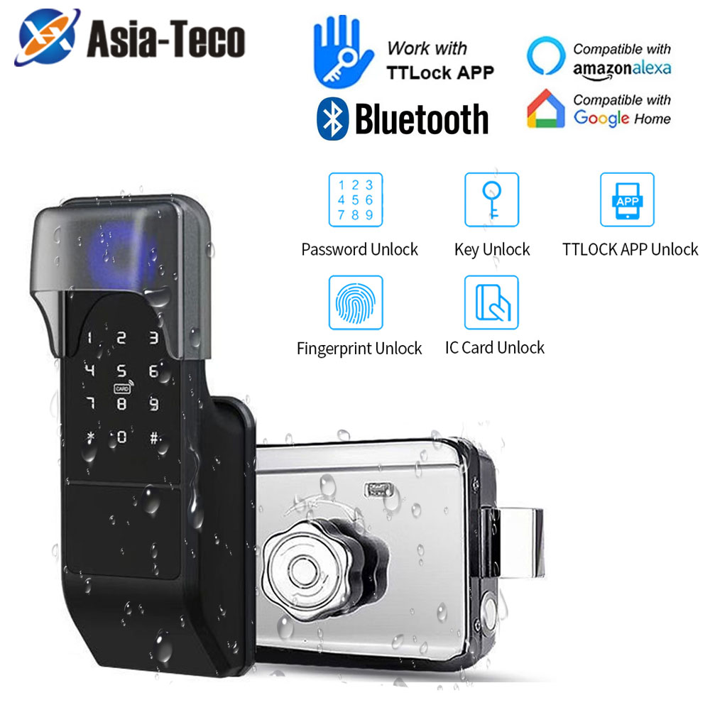 Smart Garden Lock - IP65 Impermeabile TTLock Impronte Digitali Smart