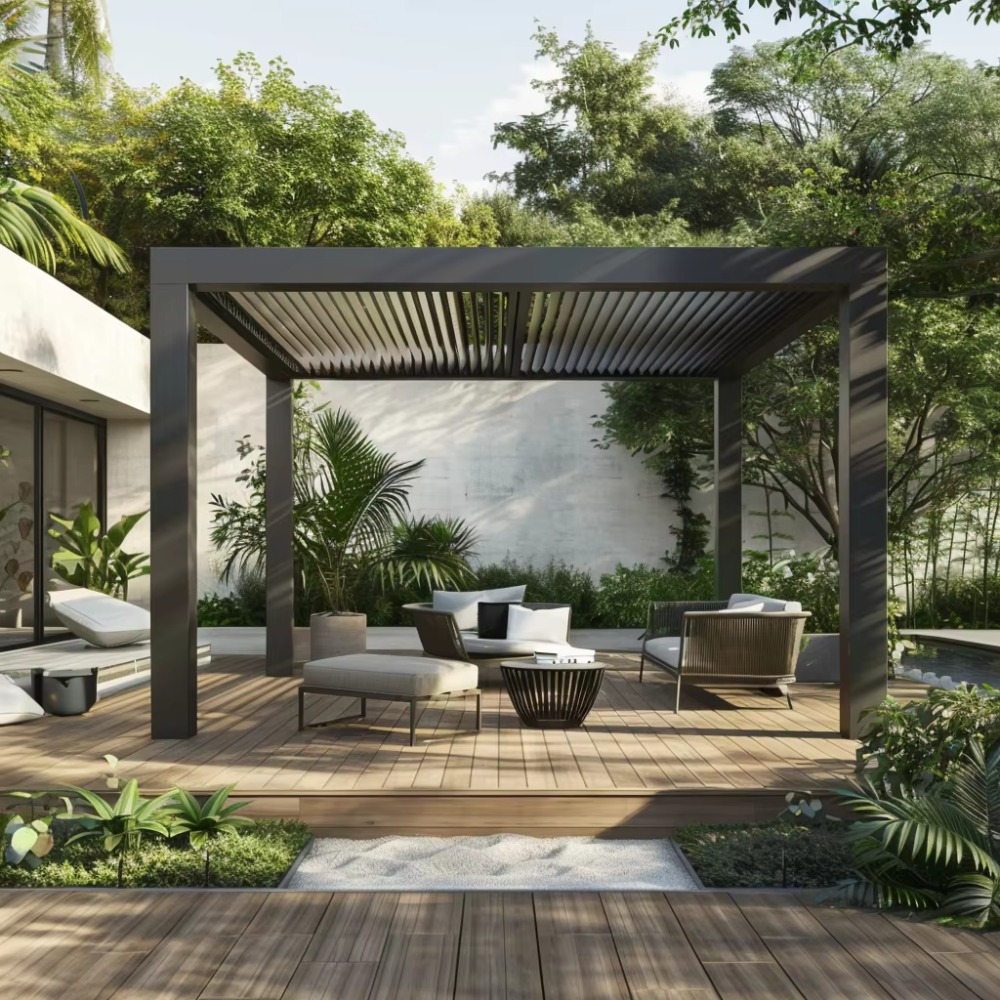 Smart Garden Electric Pergola - Pergola Elettrica Intelligente in Alluminio con