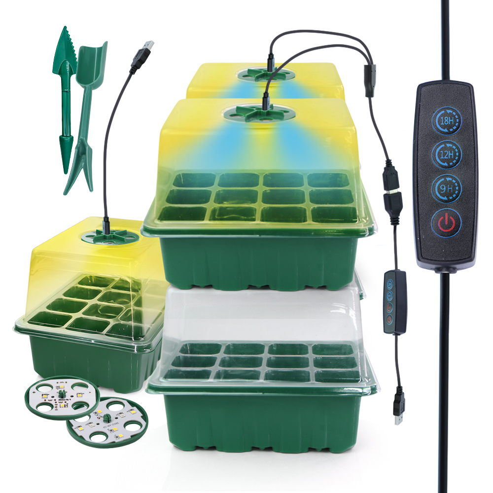 Smart Garden Greenhouse - Vasi per vivaio a LED con