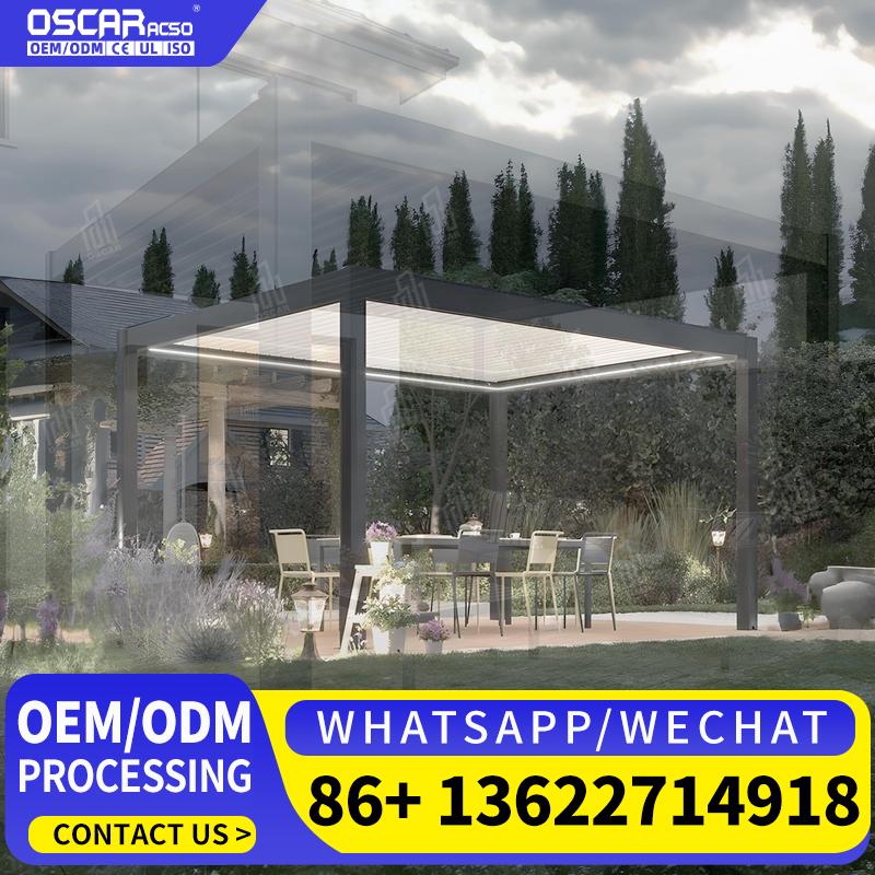 Smart Garden Electric Pergola - Pergola Retrattile Intelligente Elettrica da Esterno