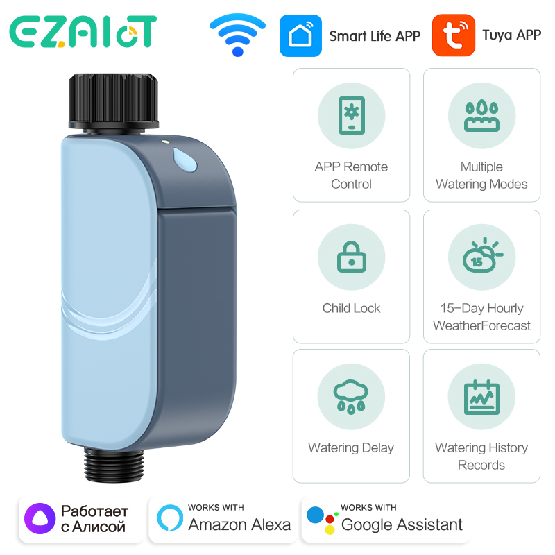 Smart Garden Lock - Smart Tuya WIFI timer per irrigazione