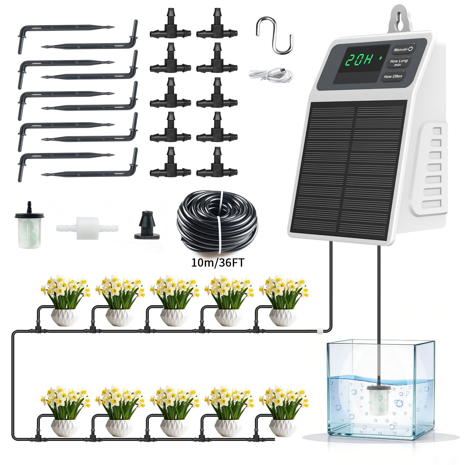 Sistema di irrigazione solare  - Smart Garden Technology recensione e prezzo