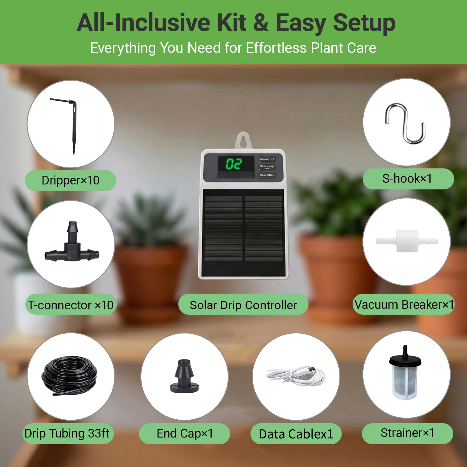 Sistema di irrigazione solare  - Smart Garden Technology recensione e prezzo