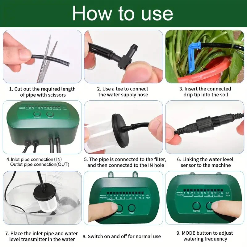 Kit di irrigazione solare inte - Smart Garden Greenhouse recensione e prezzo
