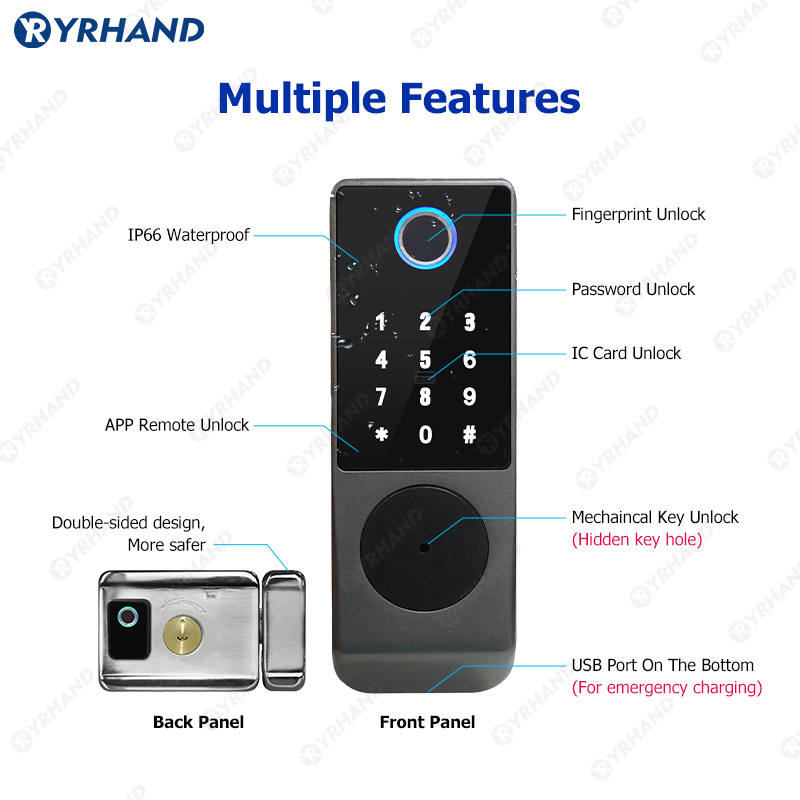 Tuya Smart lock impermeabile W - Smart Garden Lock recensione e prezzo